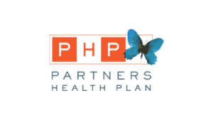 Partners Health Plan Logo with butterfly