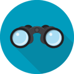 icon of binoculars