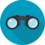 icon of binoculars