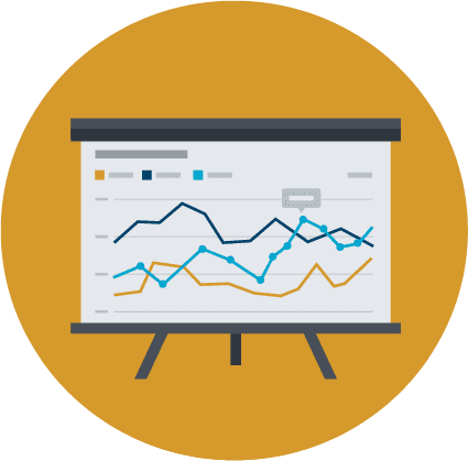 Data chart icon