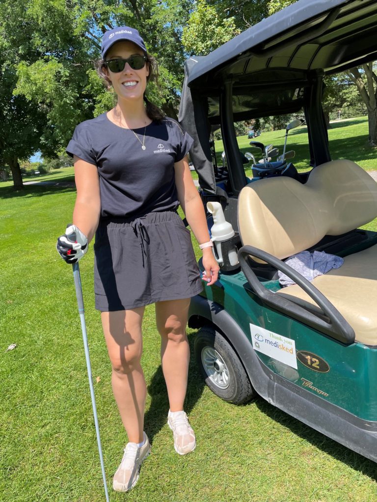 MediSked Billing Specialist Kristy Love at the Best Buddies of Western New York First Annual Golf Tournament.