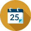 Events Icon of events calendar