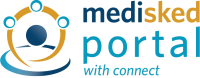 MediSked Portal with Connect logo