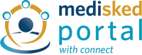 MediSked Portal with Connect logo