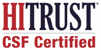 Hitrustcsfcertifiedlogo Web HITRUST CSF Certified logo, black and red